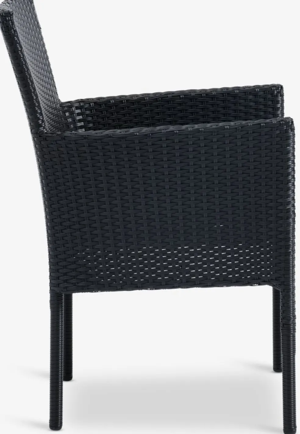 HOBRO + AIDTHOBRO L70 table + 2 AIDT chaises noir