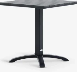 HOBRO + AIDTHOBRO L70 table + 2 AIDT chaises noir