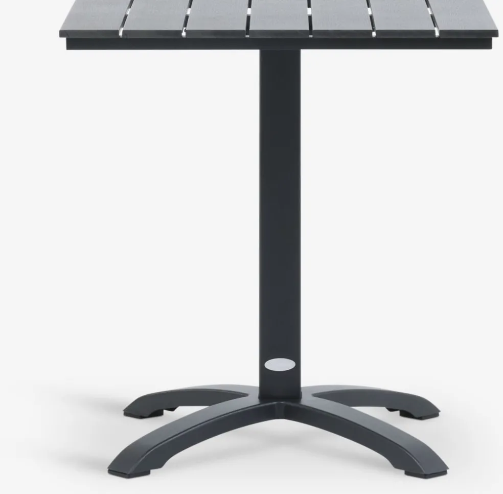 HOBRO + GUDHJEMHOBRO L70 table + 2 GUDHJEM chaises noir