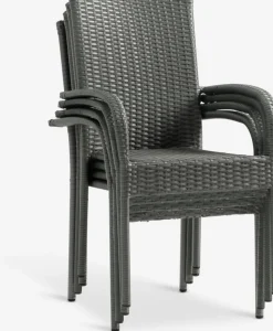 HOBRO + GUDHJEMHOBRO L70 table + 2 GUDHJEM chaises gris