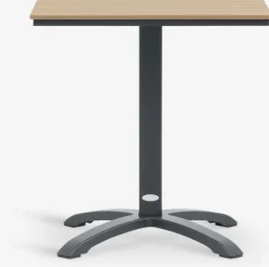 HOBROTable bistrot HOBRO l70xL70 naturel