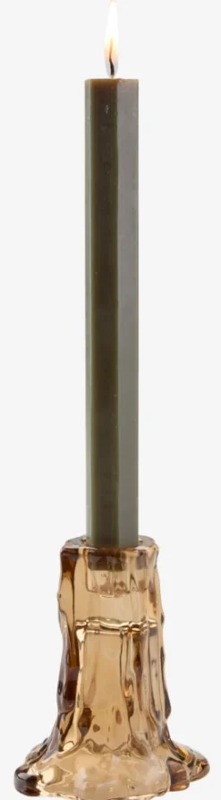 HOLMEBougies pour chandelier HOLME H20cm olive 4 pcs/pqt