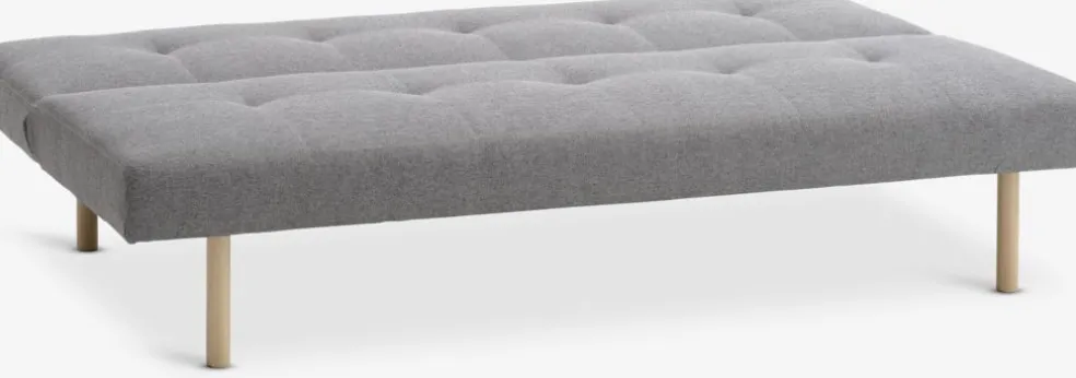 HOLSTEDCanapé convertible HOLSTED tissu gris/naturel