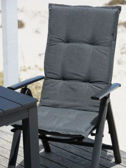 HOPBALLECoussin de jardin pour chaise inclinable HOPBALLE gris foncé