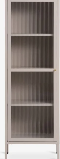 HOPTRUPVitrine HOPTRUP 1 porte beige