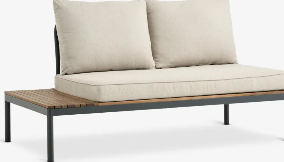 HOUEnsemble lounge HOU a/méridienne 6 personnes acacia