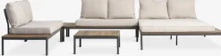 HOUEnsemble lounge HOU a/méridienne 6 personnes acacia