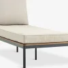 HOUModule lounge HOU méridienne bois d'acacia