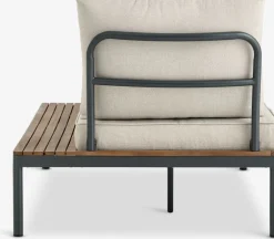HOUModule lounge HOU méridienne bois d'acacia