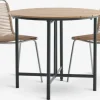 HOVVIG + MIDDAGSBERGETHOVVIG L10/90 table + 2 MIDDAGSBERGET chaises naturel