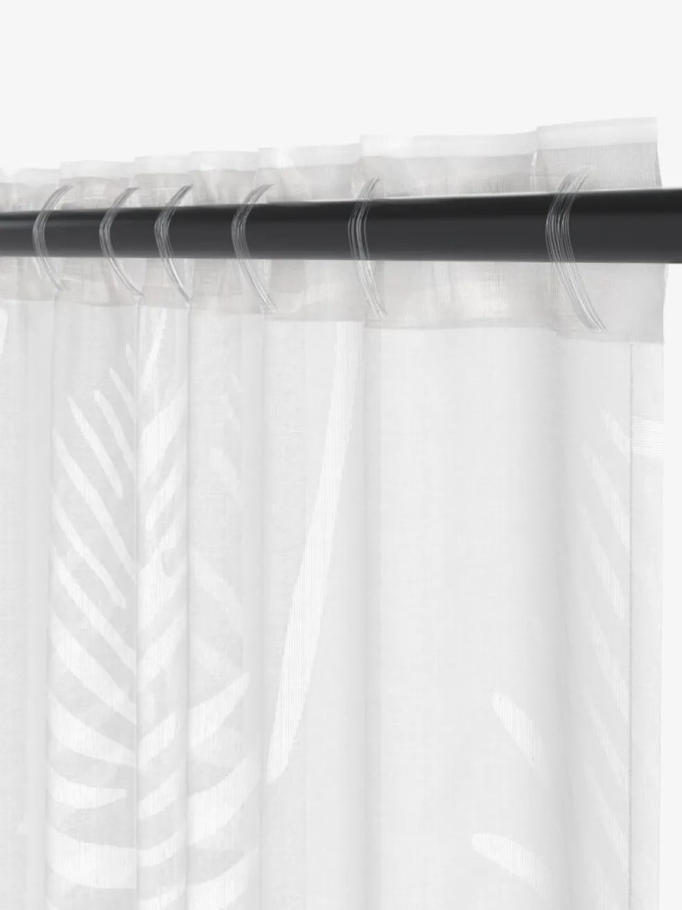 HUGLARideau HUGLA 1x140x245 blanc