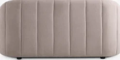 HUNDIGECanapé HUNDIGE 2 places tissu beige