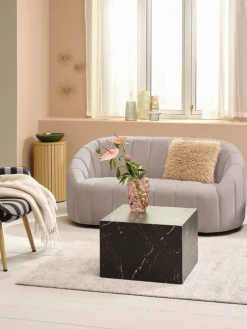 HUNDIGECanapé HUNDIGE 2 places tissu beige