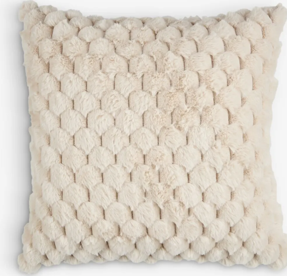 HVIDBLOMMECoussin HVIDBLOMME 45x45 beige
