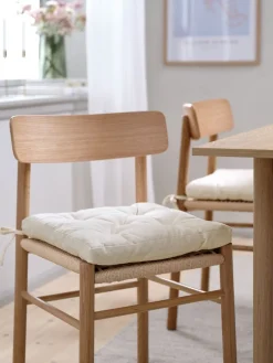 HVITLYNGCoussin de chaise HVITLYNG 40x40x4 naturel
