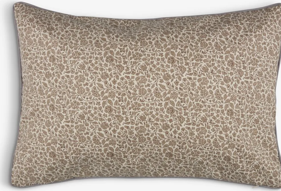 HYACINTHousse de coussin HYACINT 40x60 lilas poudré/beige