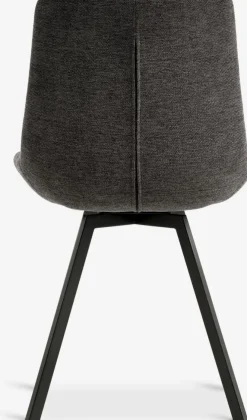 HYGUMChaise HYGUM pivotante gris/noir