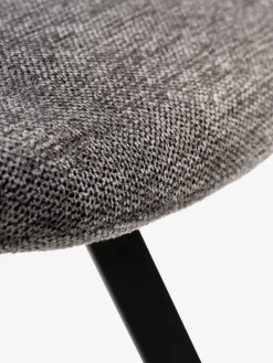 HYGUMChaise HYGUM pivotante gris/noir