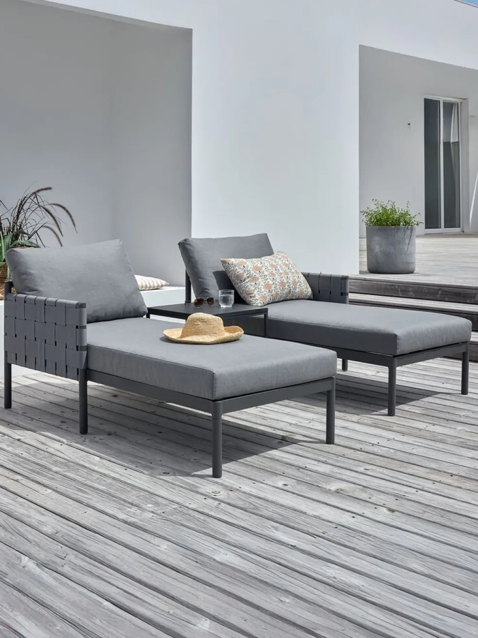 IANOBain de soleil IANO l136xL156 gris