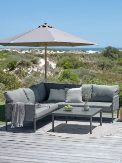 IANOEnsemble lounge IANO 5 personnes gris