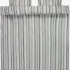 IDAGoldParure de lit IDA Fil teint 240x220 blanc/noir