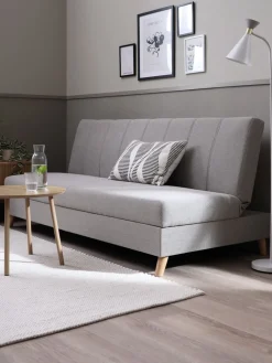 ILDVEDCanapé convertible ILDVED tissu beige
