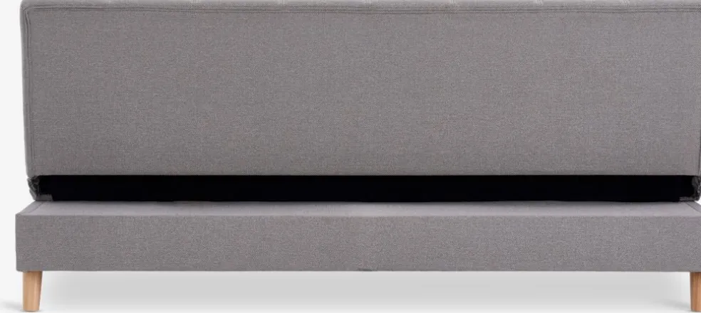ILDVEDCanapé convertible ILDVED tissu beige