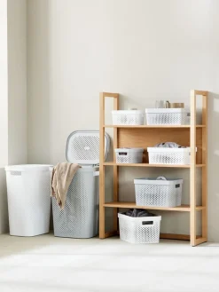 INFINITYPanier à linge INFINITY plastique blanc