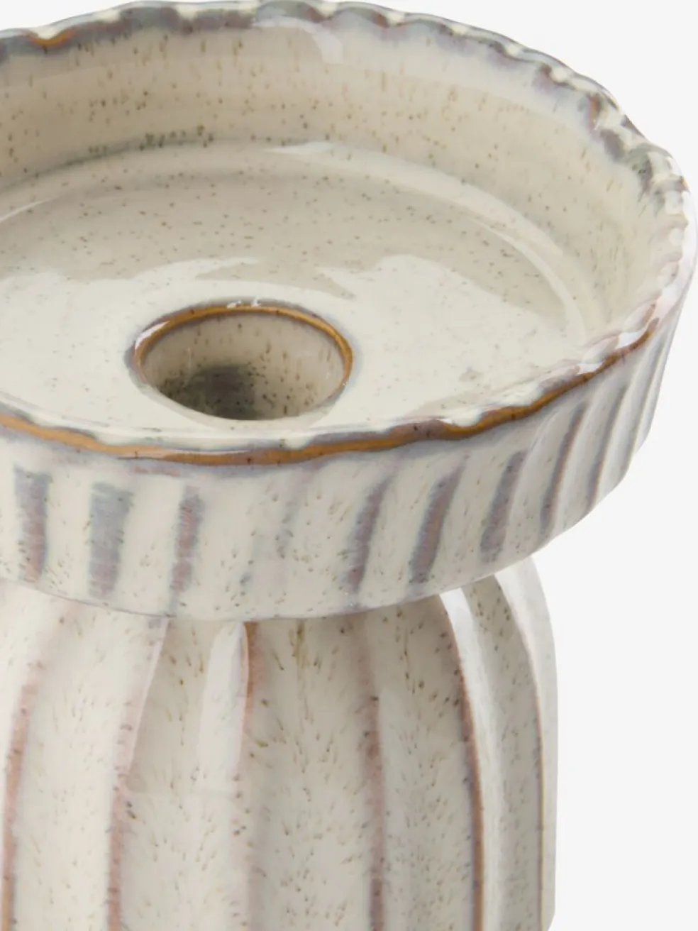 INGARBougeoir INGAR Ø10xH11cm blanc