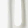 INGEMARVase INGEMAR l10xL8xH34cm blanc