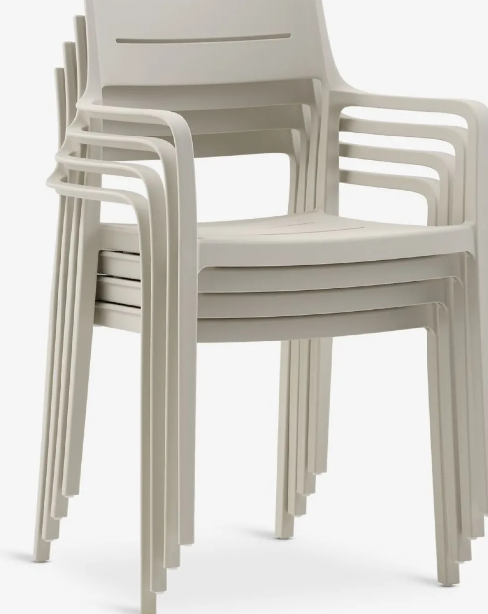 INGSTRUPChaise empilable INGSTRUP beige