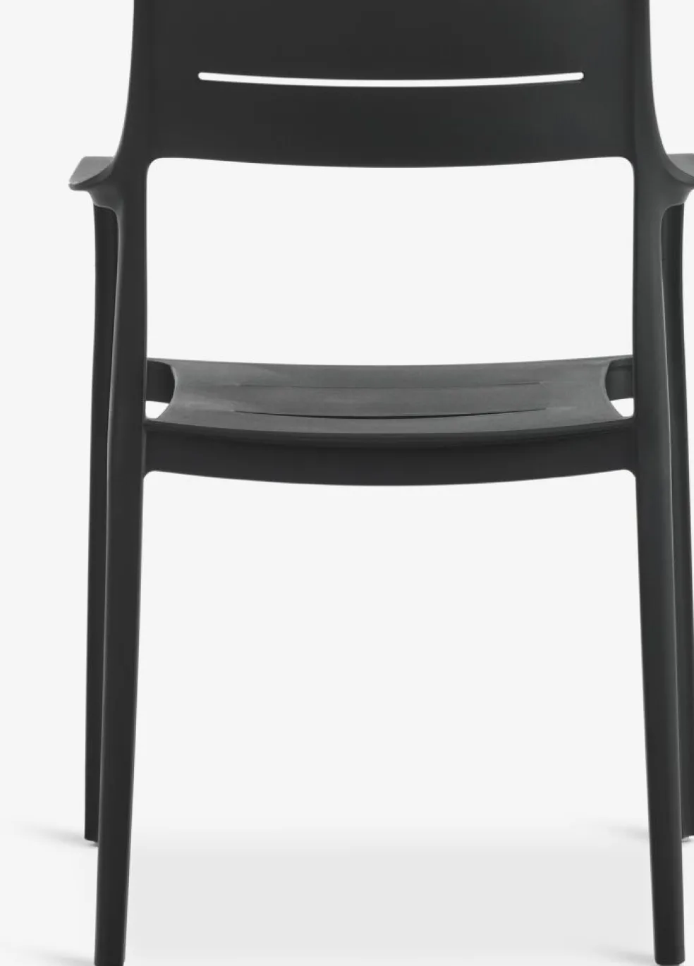 INGSTRUPChaise empilable INGSTRUP noir