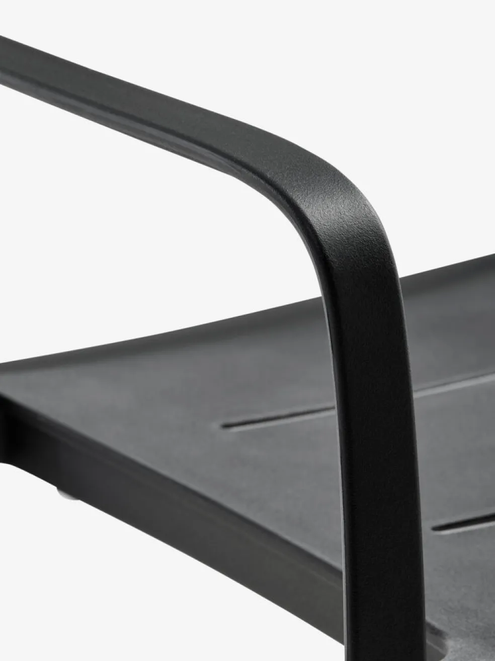 INGSTRUPChaise empilable INGSTRUP noir