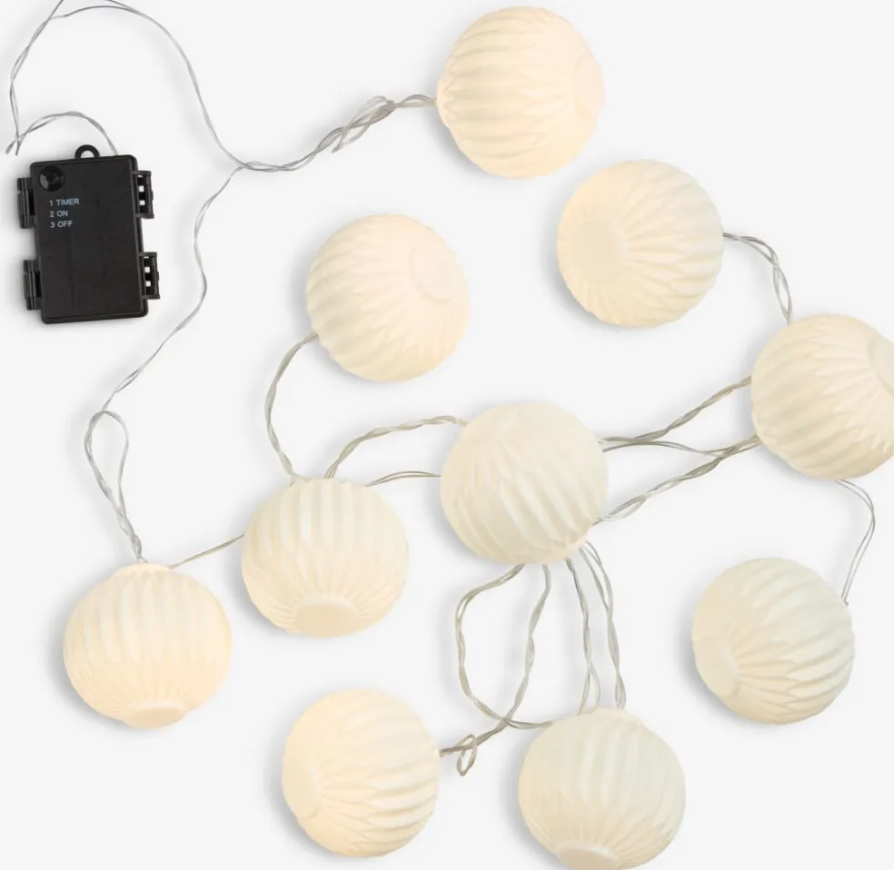 ISFUGLGuirlande lumineuse d'extérieur ISFUGL L315cm a/10 LED blanc
