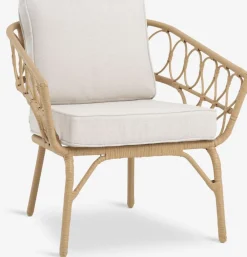 JENNUMFauteuil lounge JENNUM l74xH75xP75 nat.
