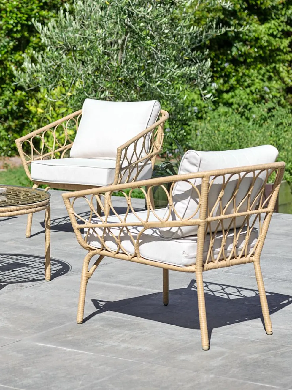 JENNUMFauteuil lounge JENNUM l74xH75xP75 nat.