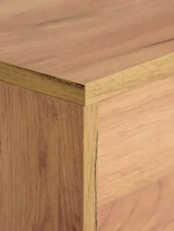 JENSLEVCommode 4 tiroirs 1 porte JENSLEV coloris chêne naturel
