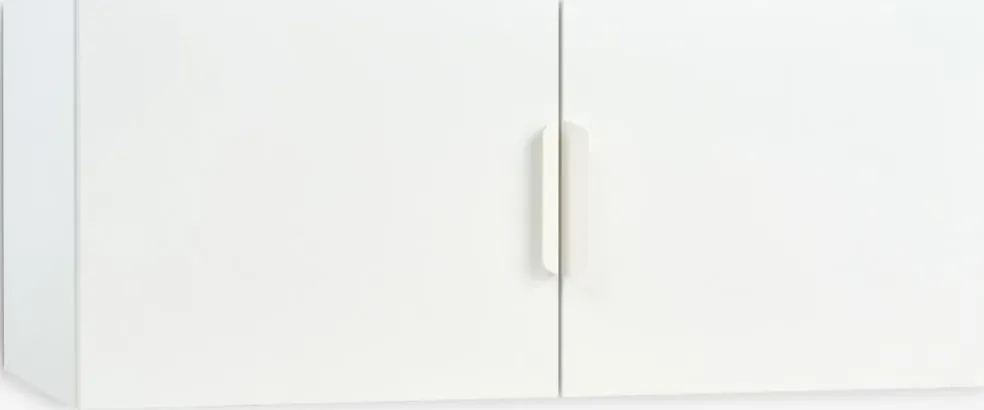 JENSLEVMeuble haut JENSLEV 96x40 2 portes blanc