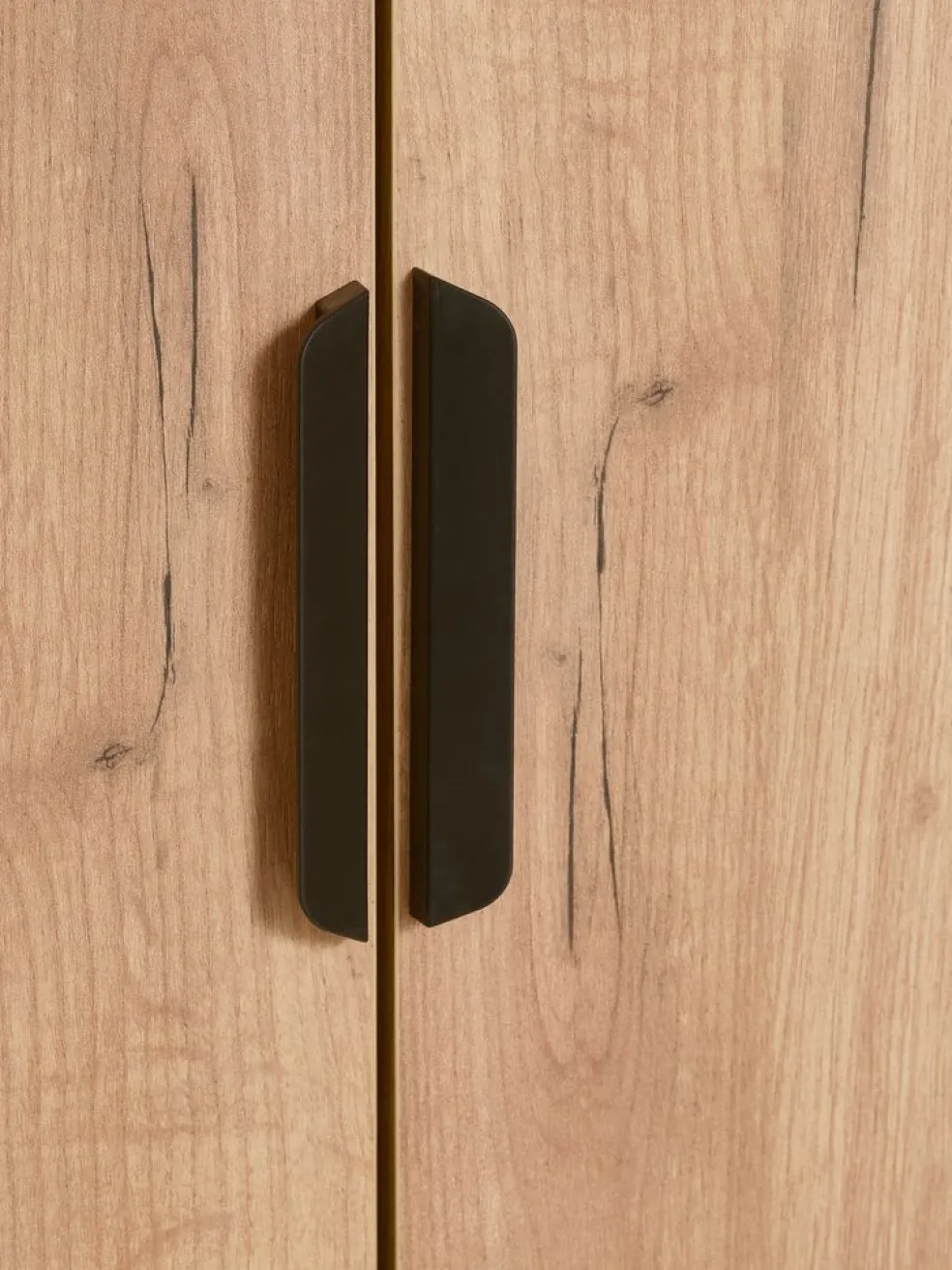 JENSLEVMeuble haut JENSLEV 144x40 3 portes coloris chêne naturel