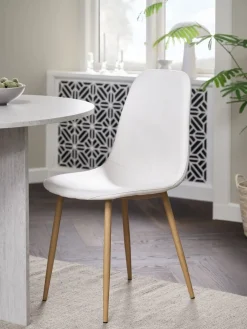 JONSTRUPChaise JONSTRUP blanc/coloris chêne naturel