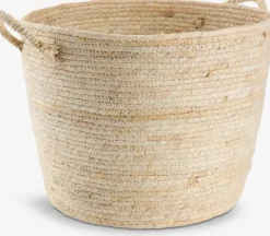 JUSTINPanier JUSTIN Ø35xH26cm naturel