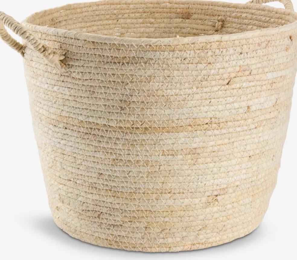 JUSTINPanier JUSTIN Ø35xH26cm naturel