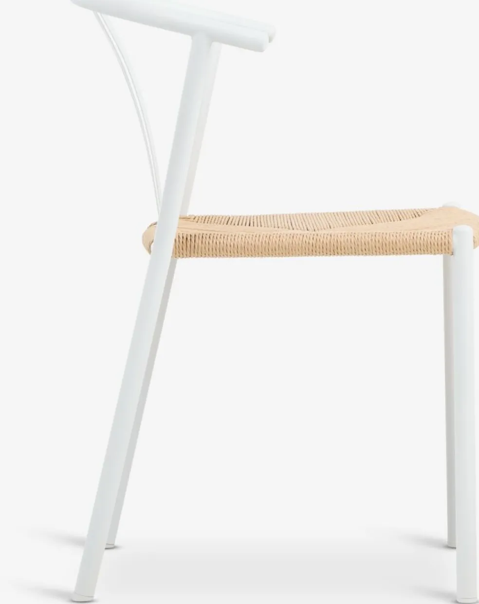 JYDERUPChaise JYDERUP blanc/naturel