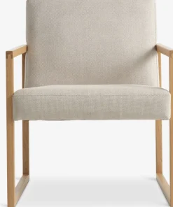 KALUNDBORGFauteuil KALUNDBORG tissu sable/chêne naturel