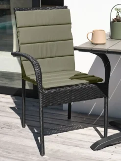 KALVMOSECoussin de jardin p/chaise dossier bas KALVMOSE vert olive