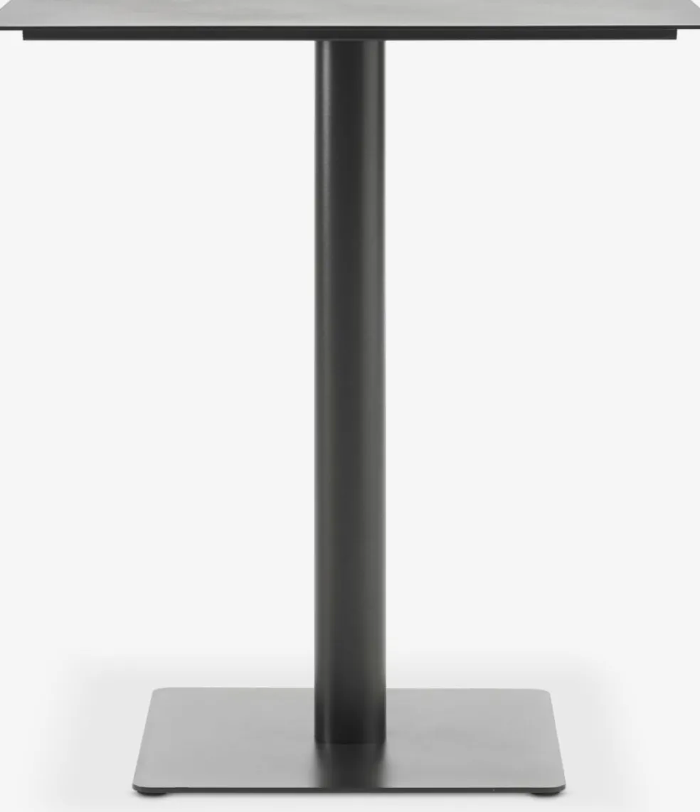 KAPPRUET + INGSTRUPKAPPRUET L65 table + 2 INGSTRUP chaises noir