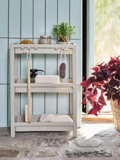 KAREBYÉtagère de salle de bain KAREBY beige