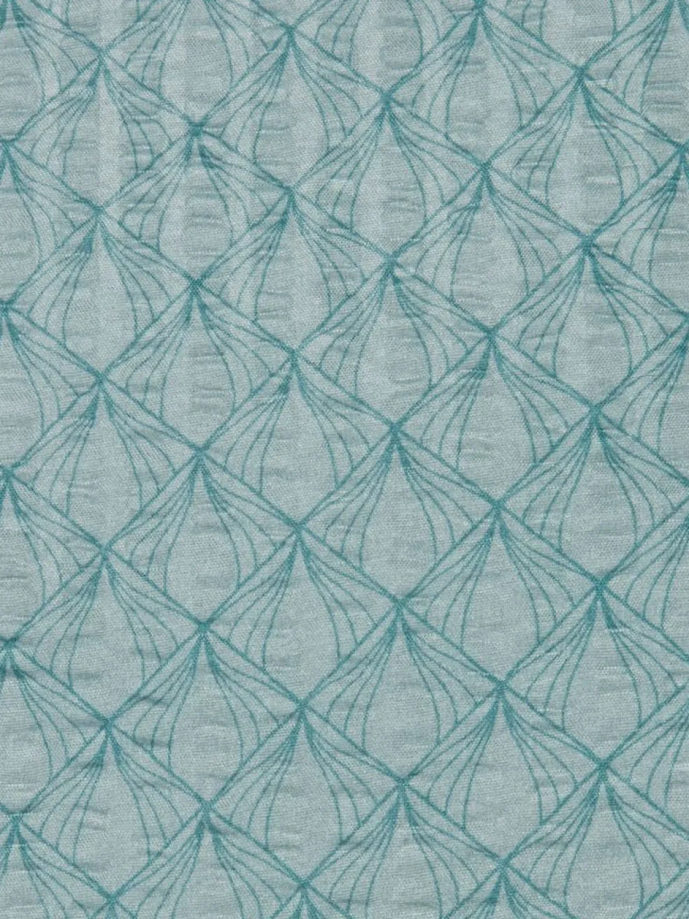 KARENBasicParure de lit Seersucker KAREN 240x220 turquoise