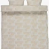 KARIPlusParure de lit Seersucker KARI 240x220 sable