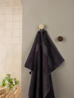 KARLSTADGoldServiette de toilette KARLSTAD 50x100 gris foncé